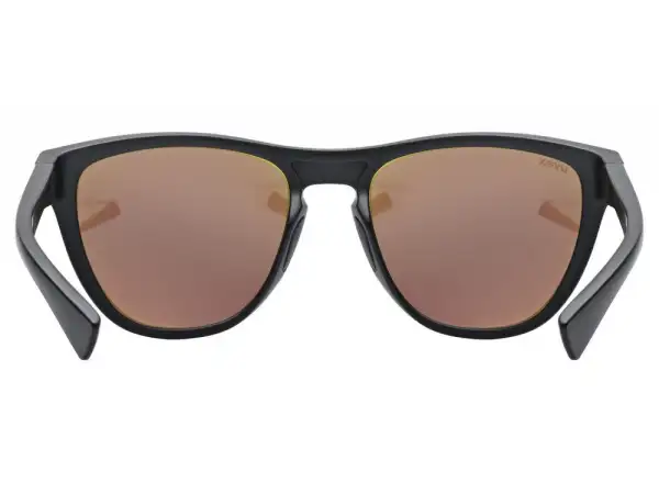 Uvex ESNTL Spirit glasses Black Matt/Mirror Green