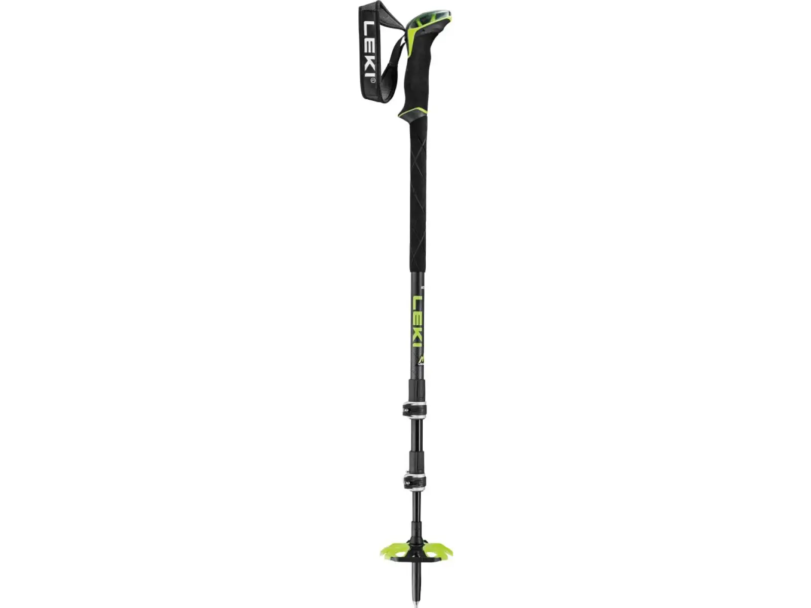 Leki Guide 3 ski touring poles Black/Neon yellow/Dark anthracite