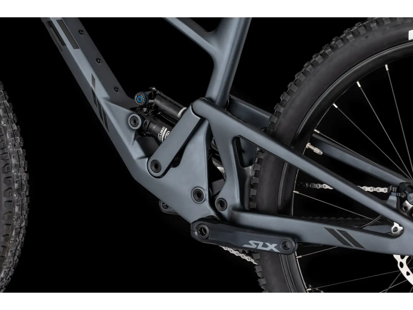 4Ever Volcanno Etna full suspension mountain bike Grey Matt/Black