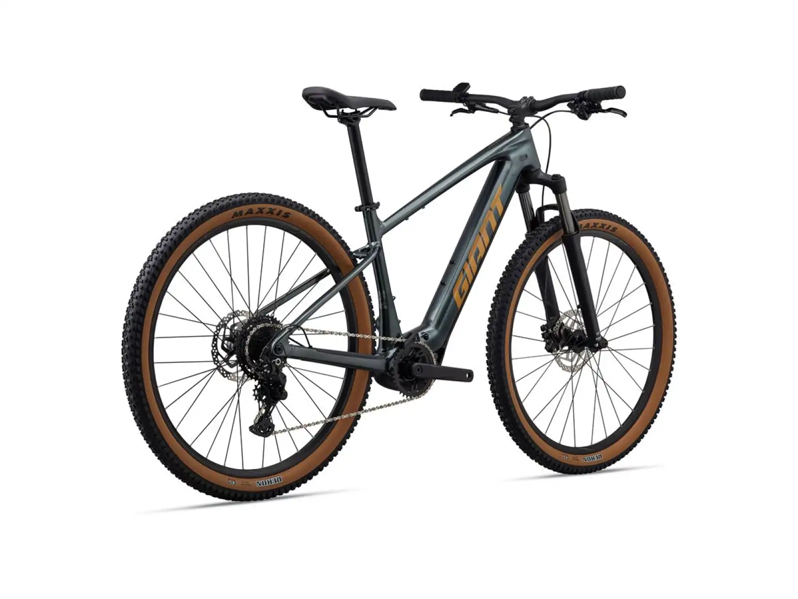 Giant Talon E+ BOX mountain electric bike Asphalt Green