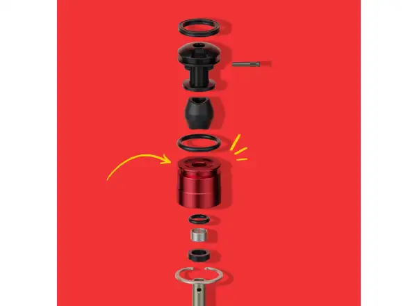 Rock Shox Air Spring Upgrade Kit - DebonAir C1 170mm LYRIK/YARI A1+ (2016+)
