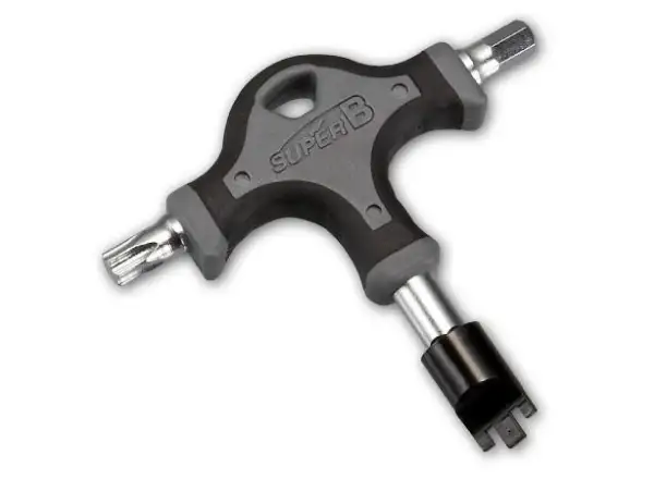Super B TB-TH20 T4 torx with 6mm hex for chainring bolts