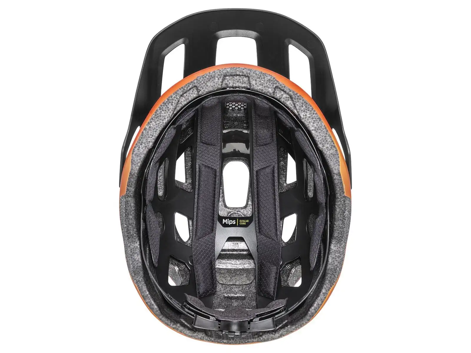 Uvex React JR. Mips helmet Papaya Natt
