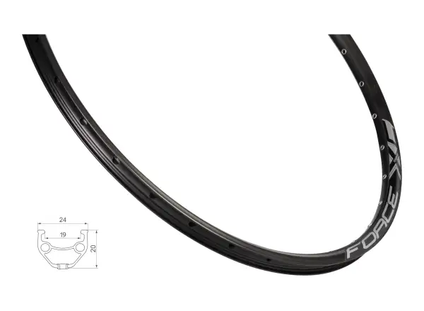 Force XC Basic Disc 559x19 rim 36 holes black