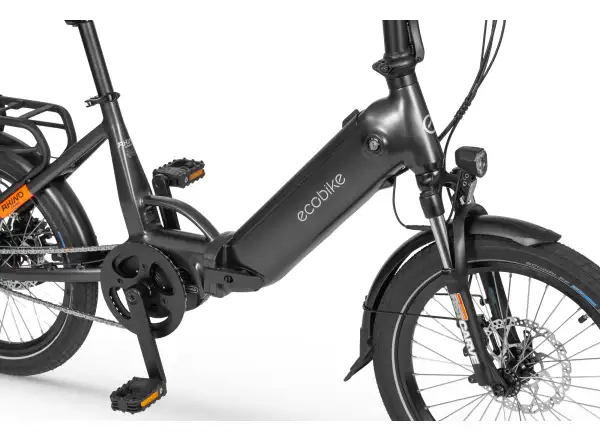 Ecobike Rhino Cruise 630 Wh Black folding e-bike