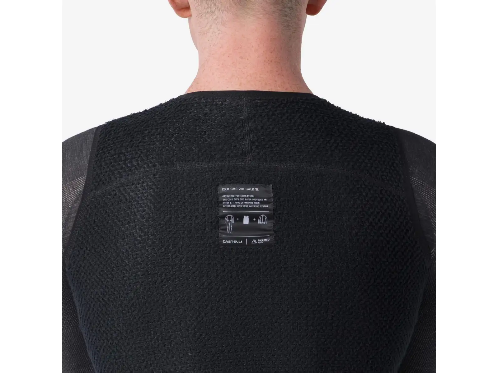 Castelli Gold Days men's sleeveless mid layer Black