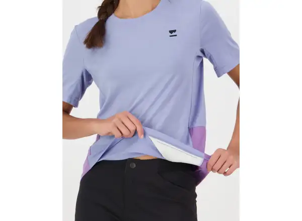 Mons Royale Tarn Merino women's T-shirt short sleeve Skyline / Bloom