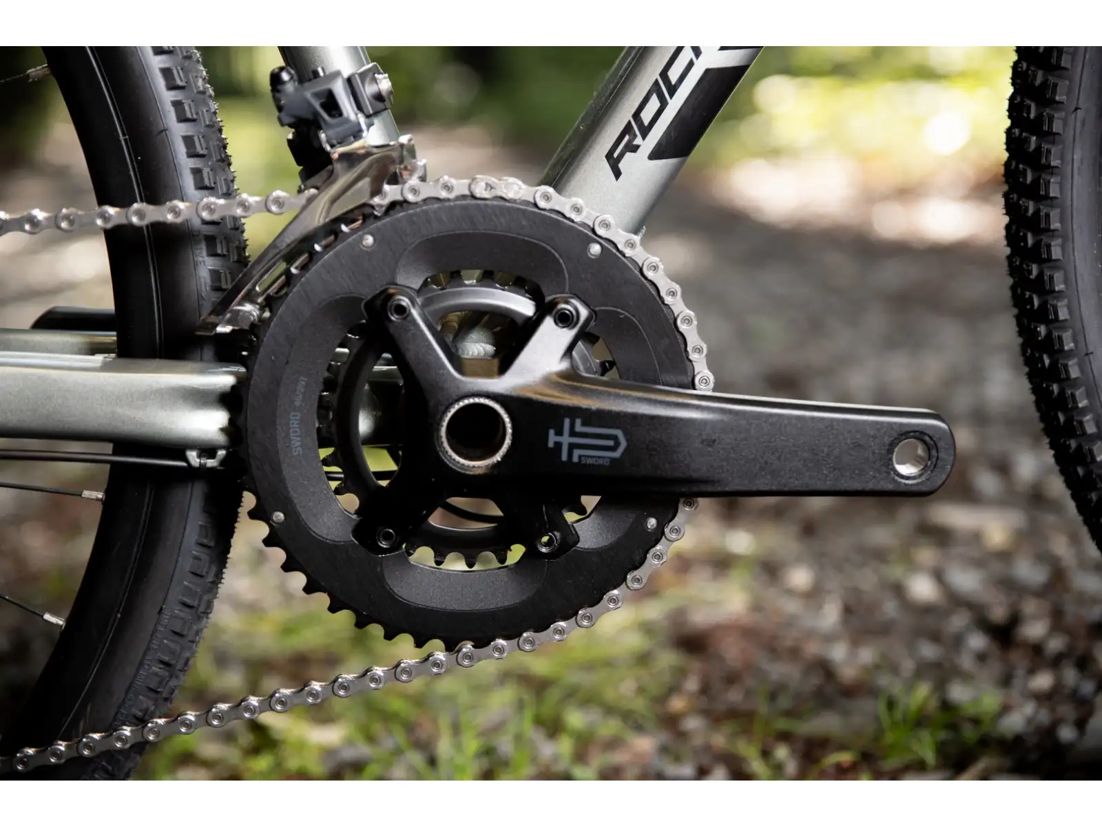 Rock Machine Lukk 40 gravel bike Gloss Granite Green