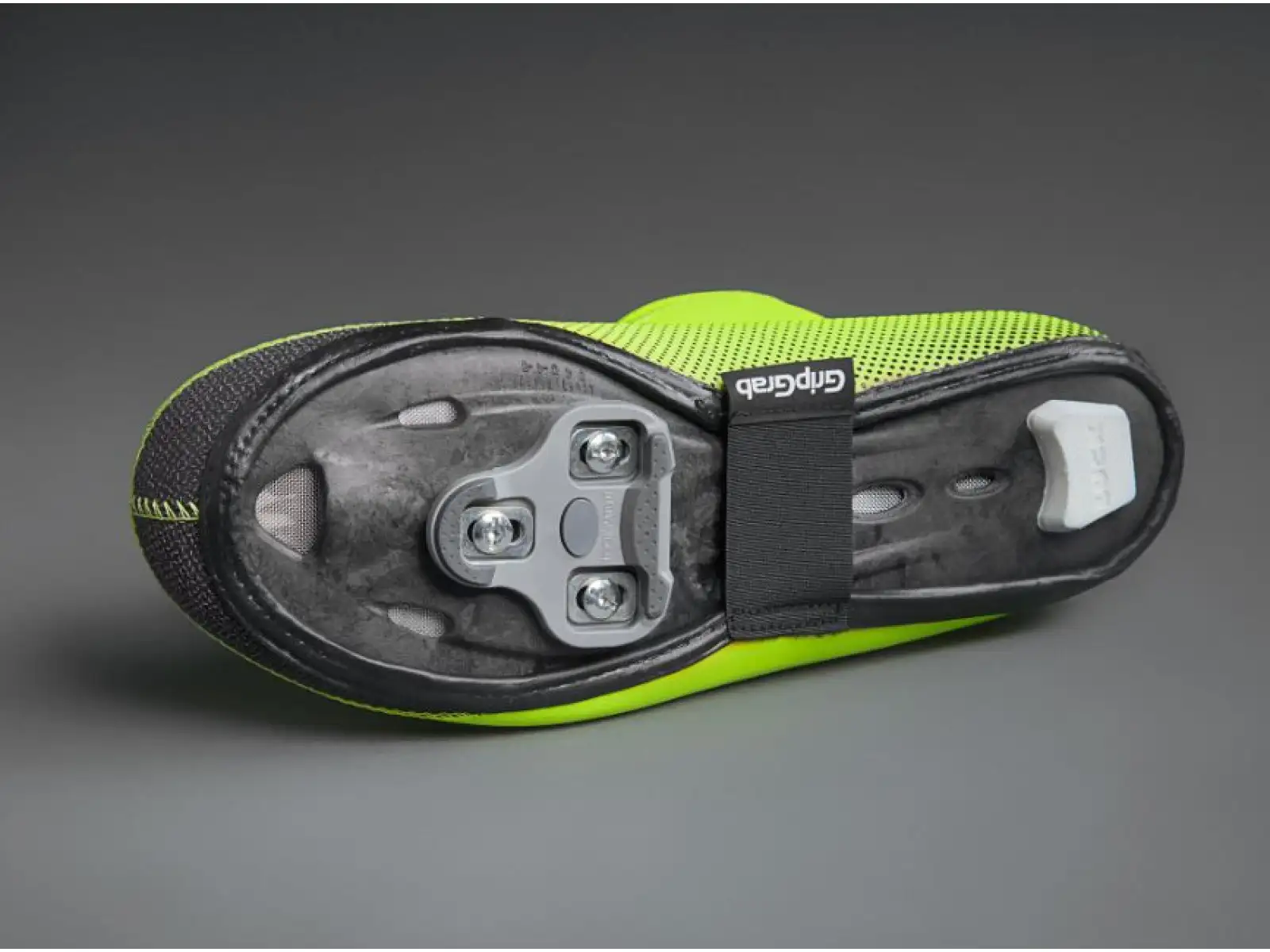 Grip Grab Arctic Road Hi-Vis shoe covers yellow
