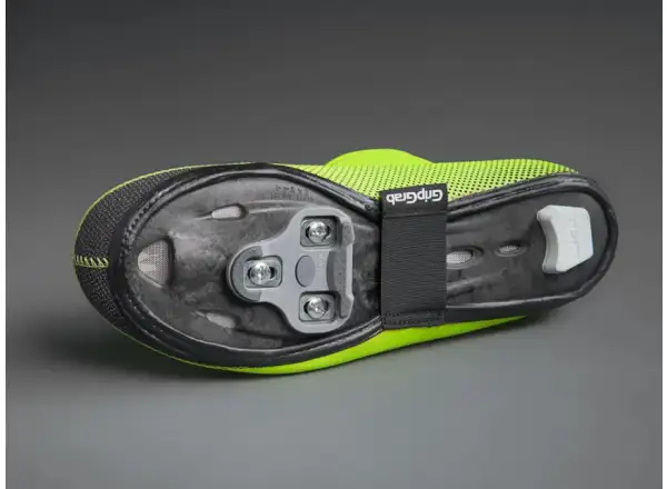 Grip Grab Arctic Road Hi-Vis shoe covers yellow