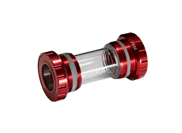 Cema Shimano Hollowtech II bottom bracket Ceramic red