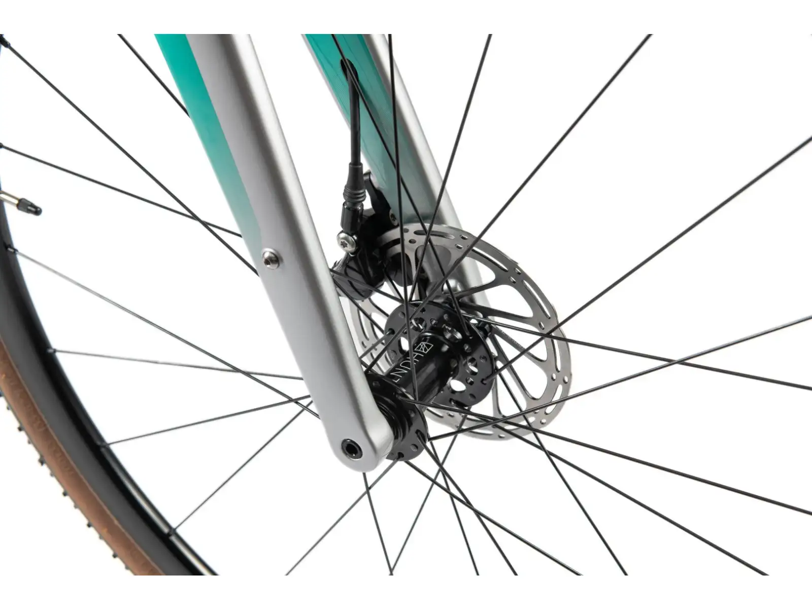 Bombtrack Tension 2 cyclocross bike Glossy Grey / Green