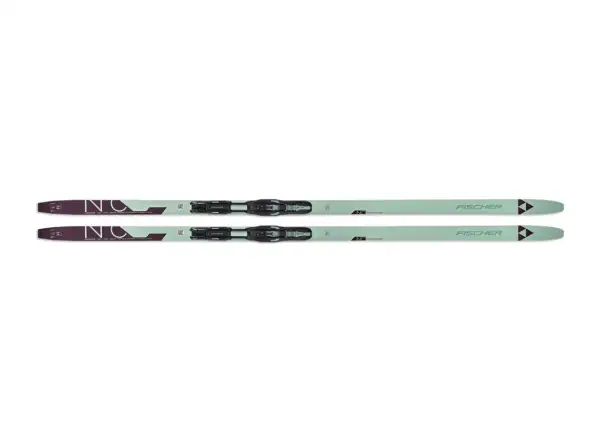 Fischer Mystique EF cross-country skis + Control Step bindings set