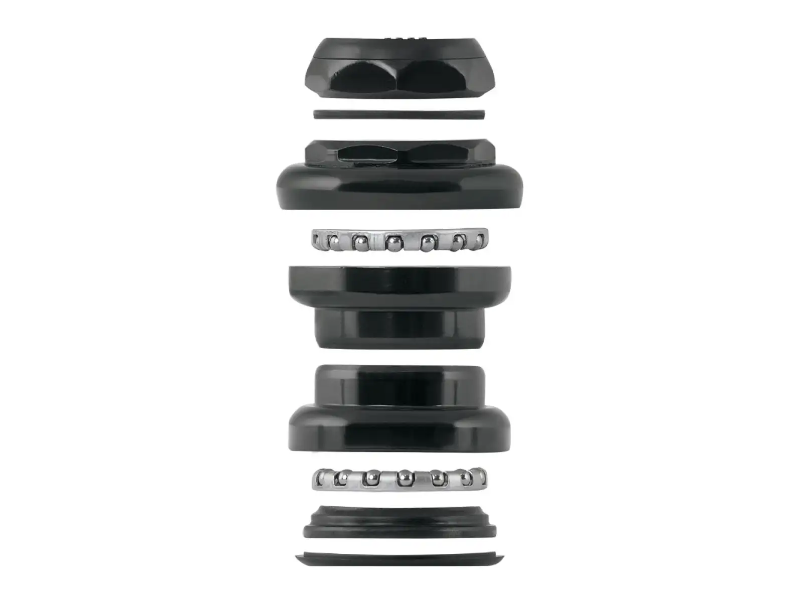 Force headset threaded Fe 1 1/8" black