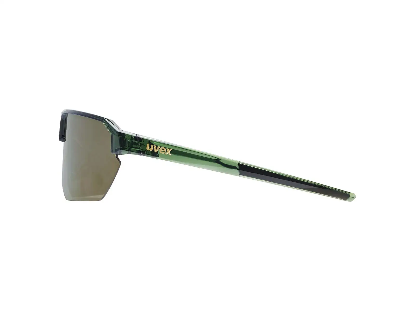 Uvex Vectiv Set sunglasses Olive Transparent/Mirror Gold