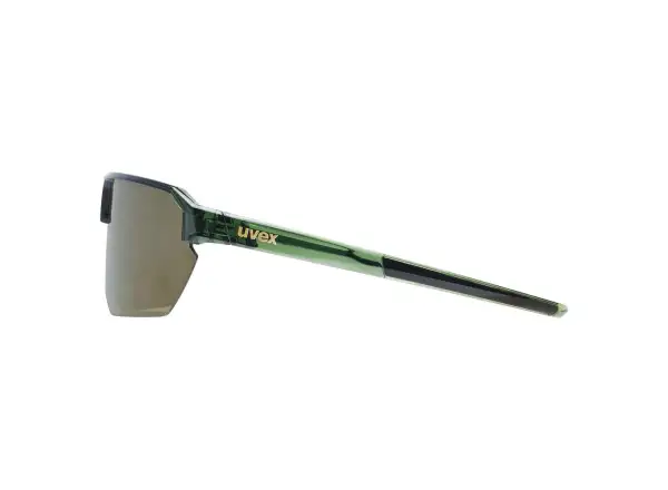 Uvex Vectiv Set sunglasses Olive Transparent/Mirror Gold