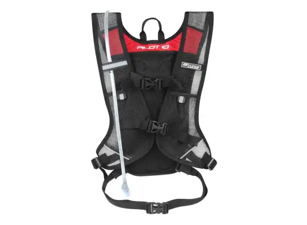 Force Pilot Plus backpack 10+2 l reservoir black/red