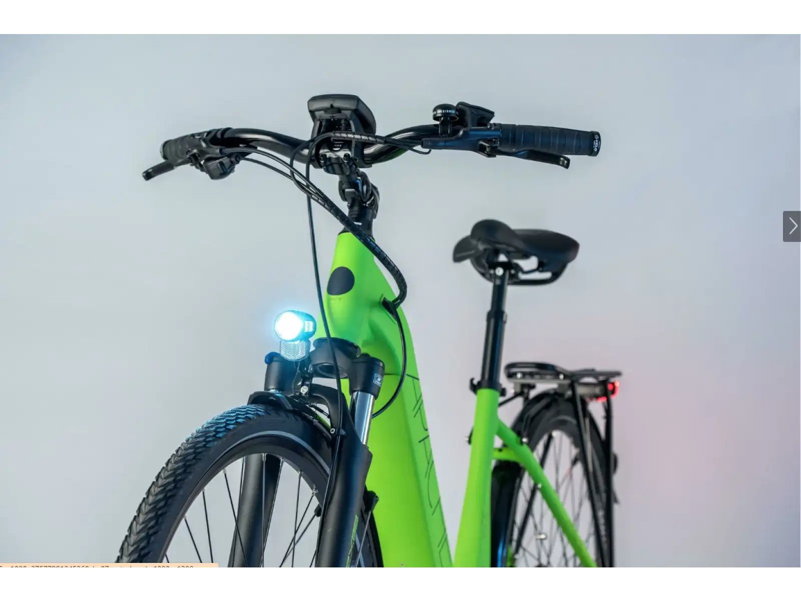 Apache Sota Bosch Active Plus 500 acid green low-step e-bike