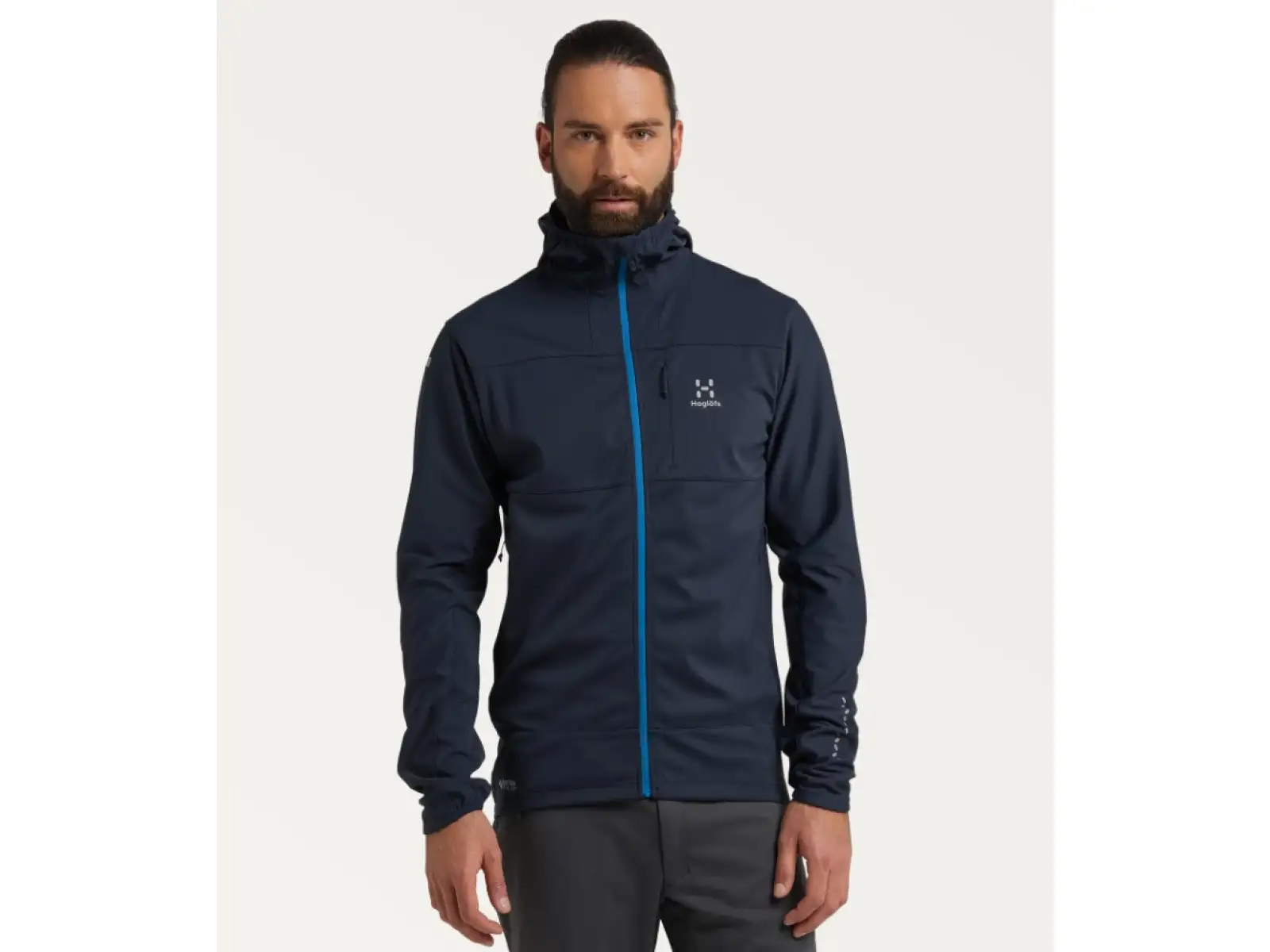 Haglöfs L.I.M Hybrid Softshell men jacket blue