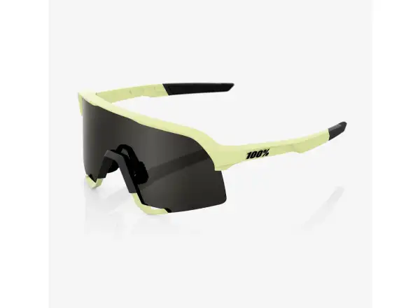 100% S3 Sports Soft Tact Glow/Black Mirror Sunglasses