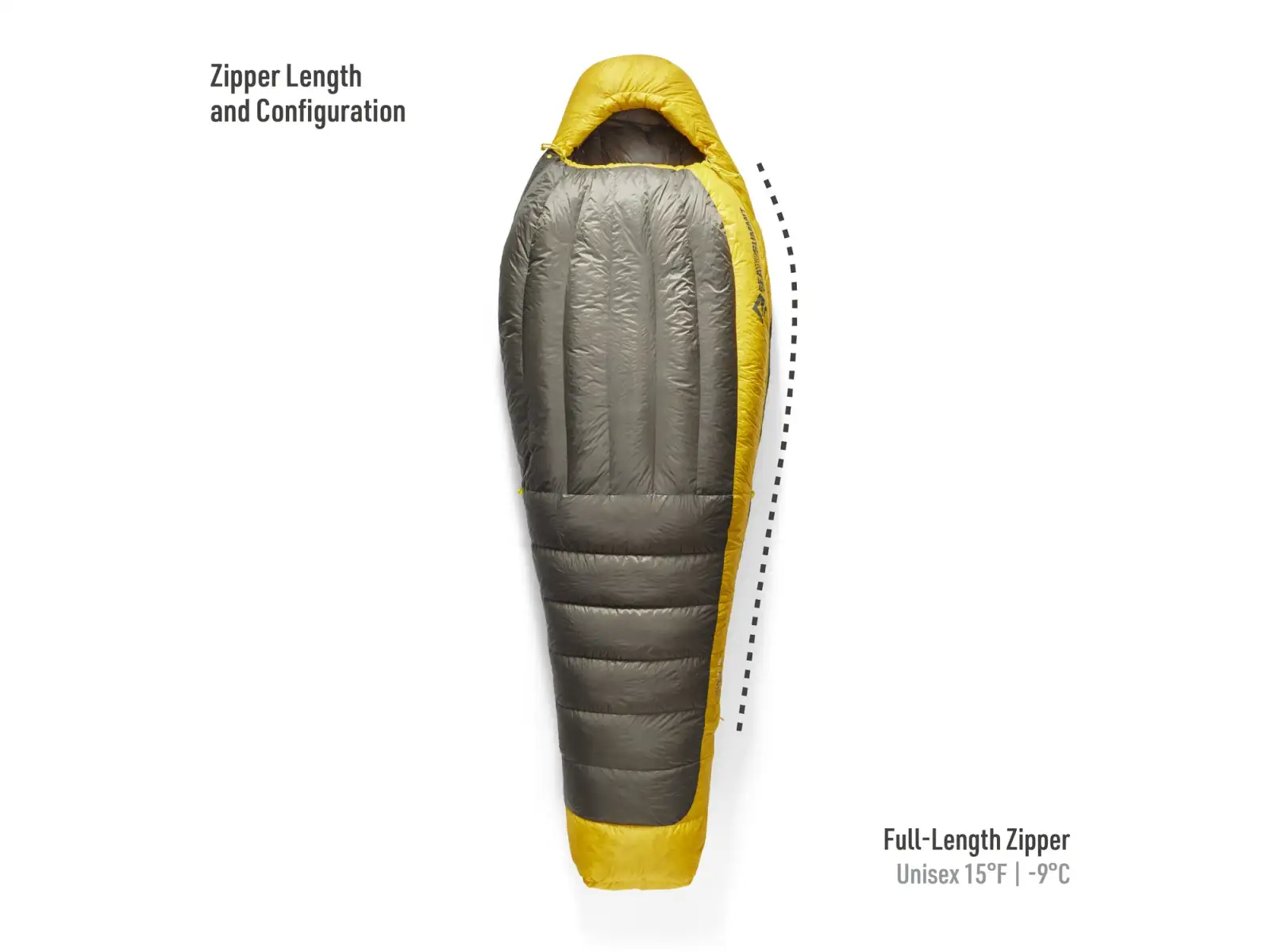 Sea To Summit Spark Down Long sleeping bag -9C Beluga