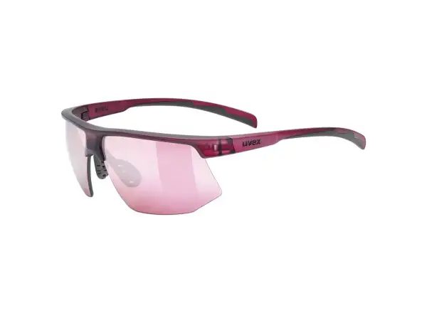 Uvex Aerios glasses Cranberry Matt / Mir. Rose