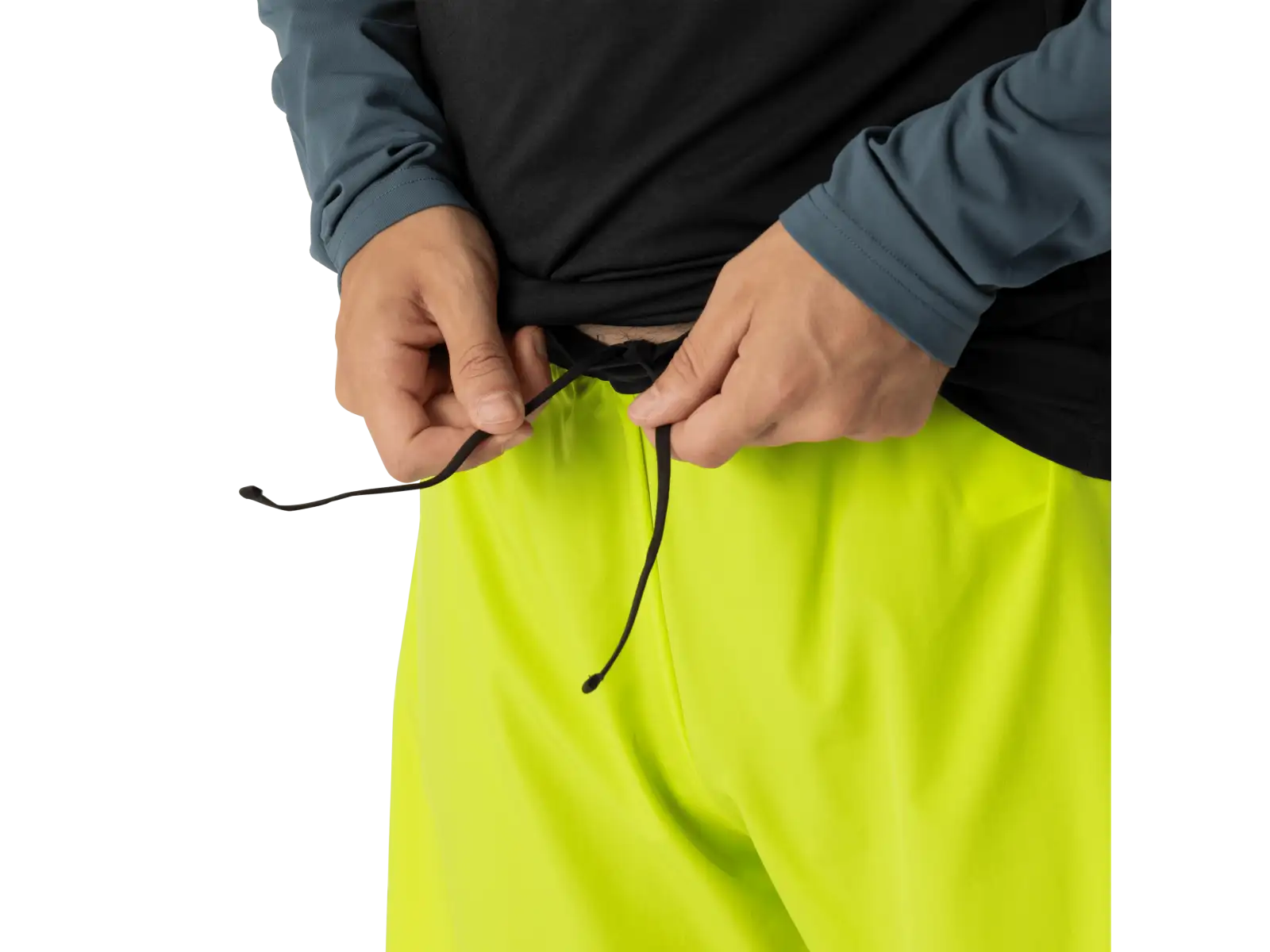 Dynafit Alpine Pro 2-in-1 men's running shorts Ultra Yellow
