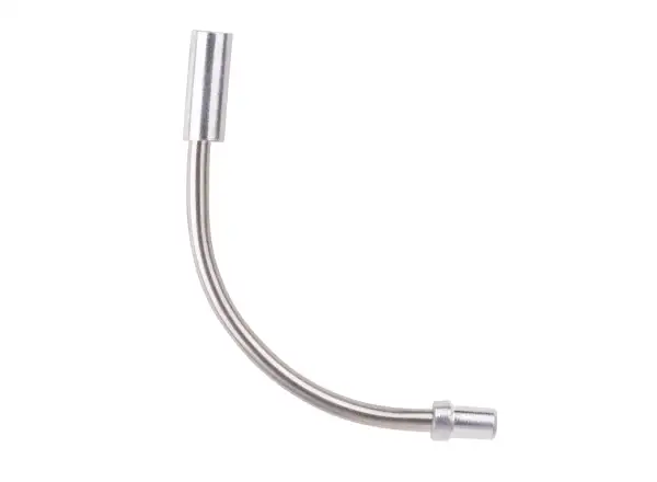 Force cable guide for rim brakes 135° without rubber