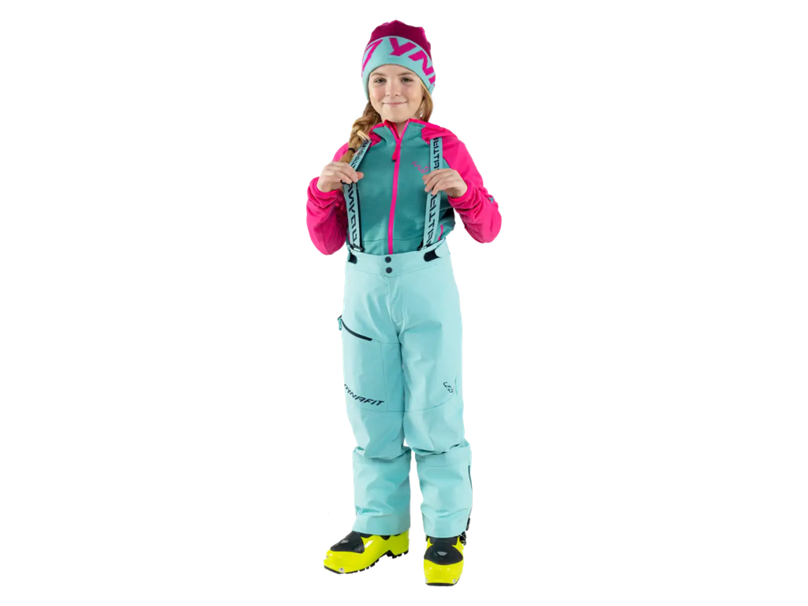 Dynafit Youngstar 3L kids bib pants Marine Blue