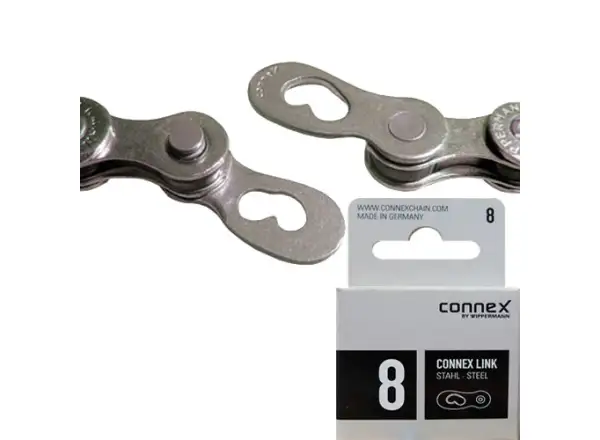 Connex 8 speed quick link silver
