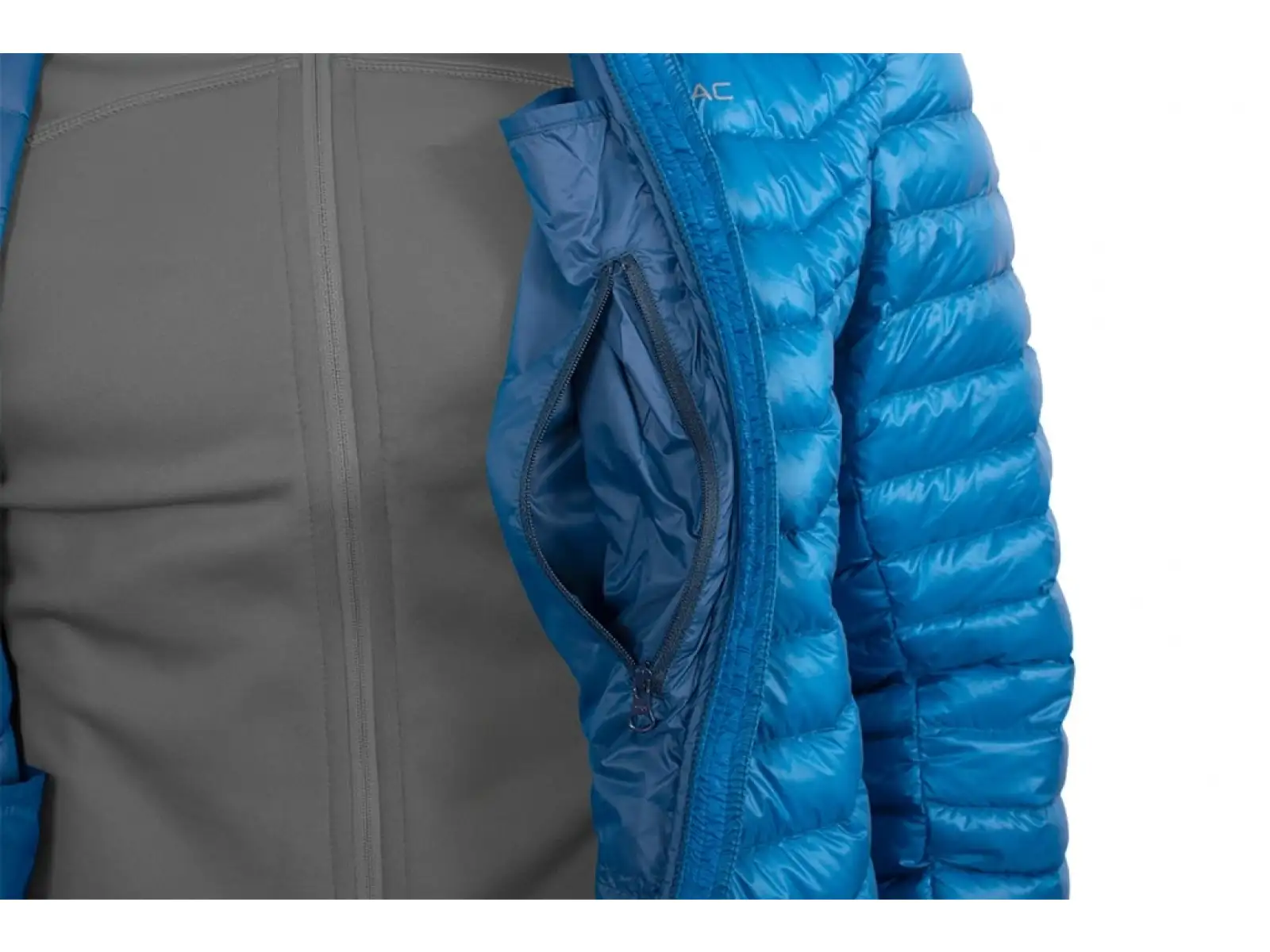 Acepac Micron men's down jacket blue