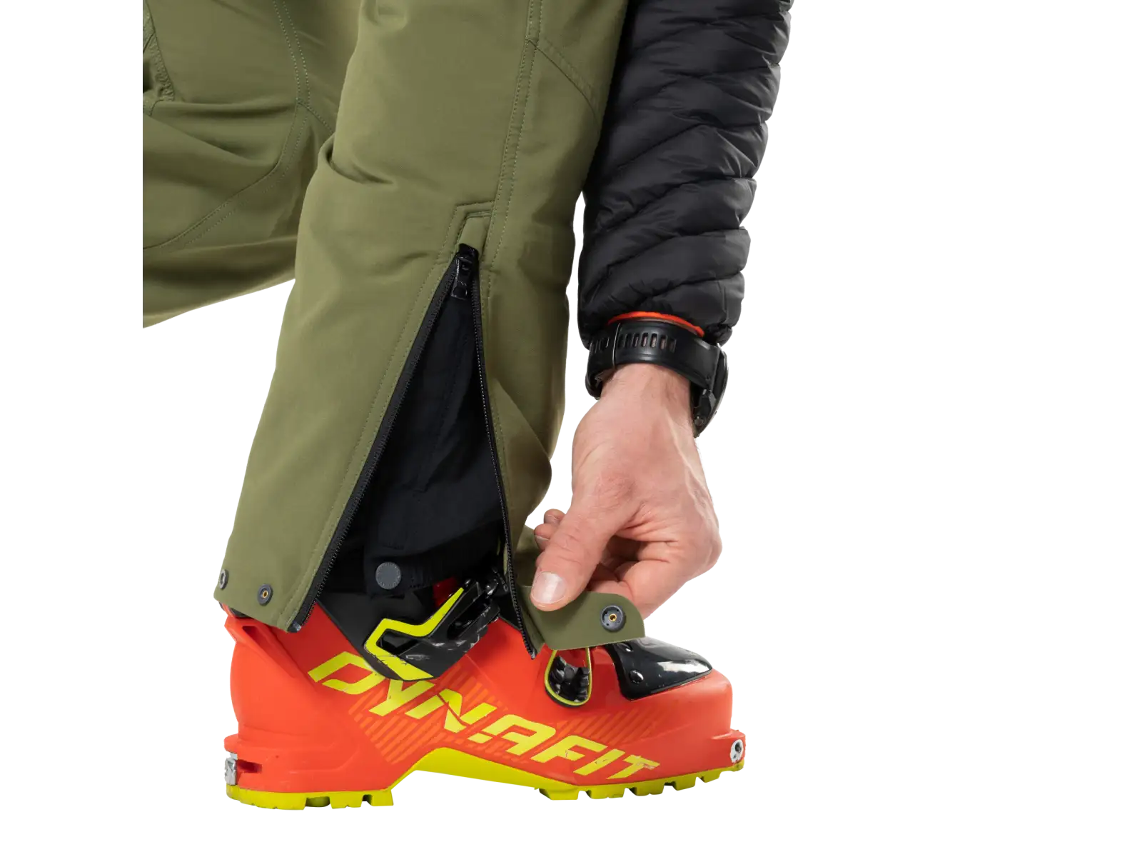 Dynafit Seven Summits men's ski touring boots Dawn/Lime punch