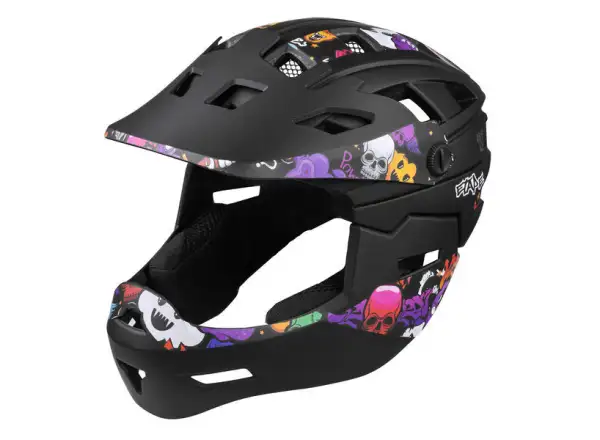 Etape Scudo kids helmet black/graphics matte