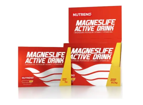 Nutrend Magneslife Active Drink Pack of 10 pcs 15 g Lemon