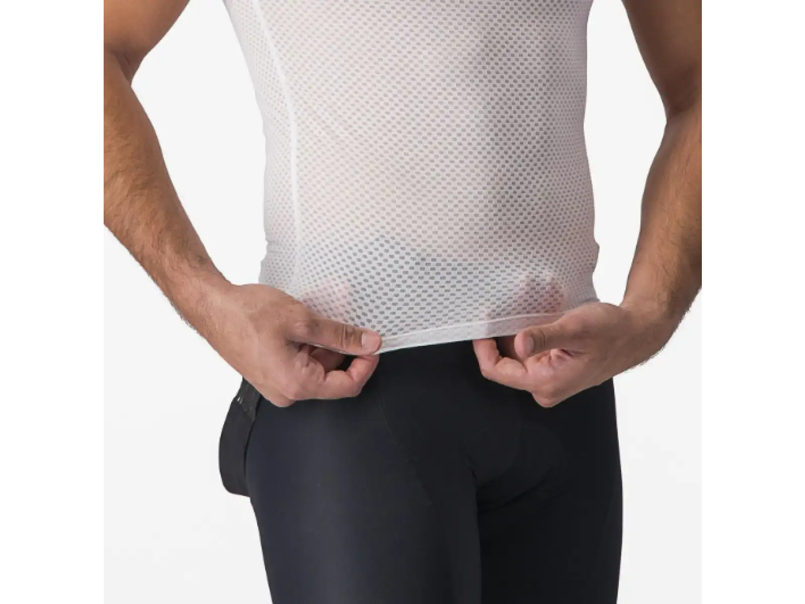 Castelli Pro Mesh 2.0 functional sleeveless shirt White