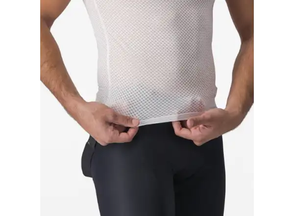 Castelli Pro Mesh 2.0 functional sleeveless shirt White
