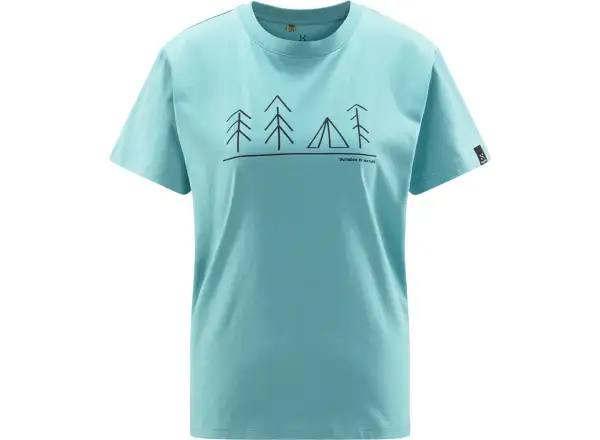 Haglöfs Camp women's t-shirt Frost Blue