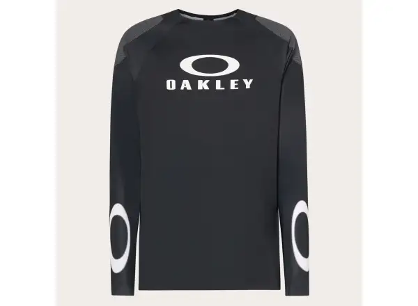 Oakley Seeker Edge men's loose jersey long sleeve Blackout
