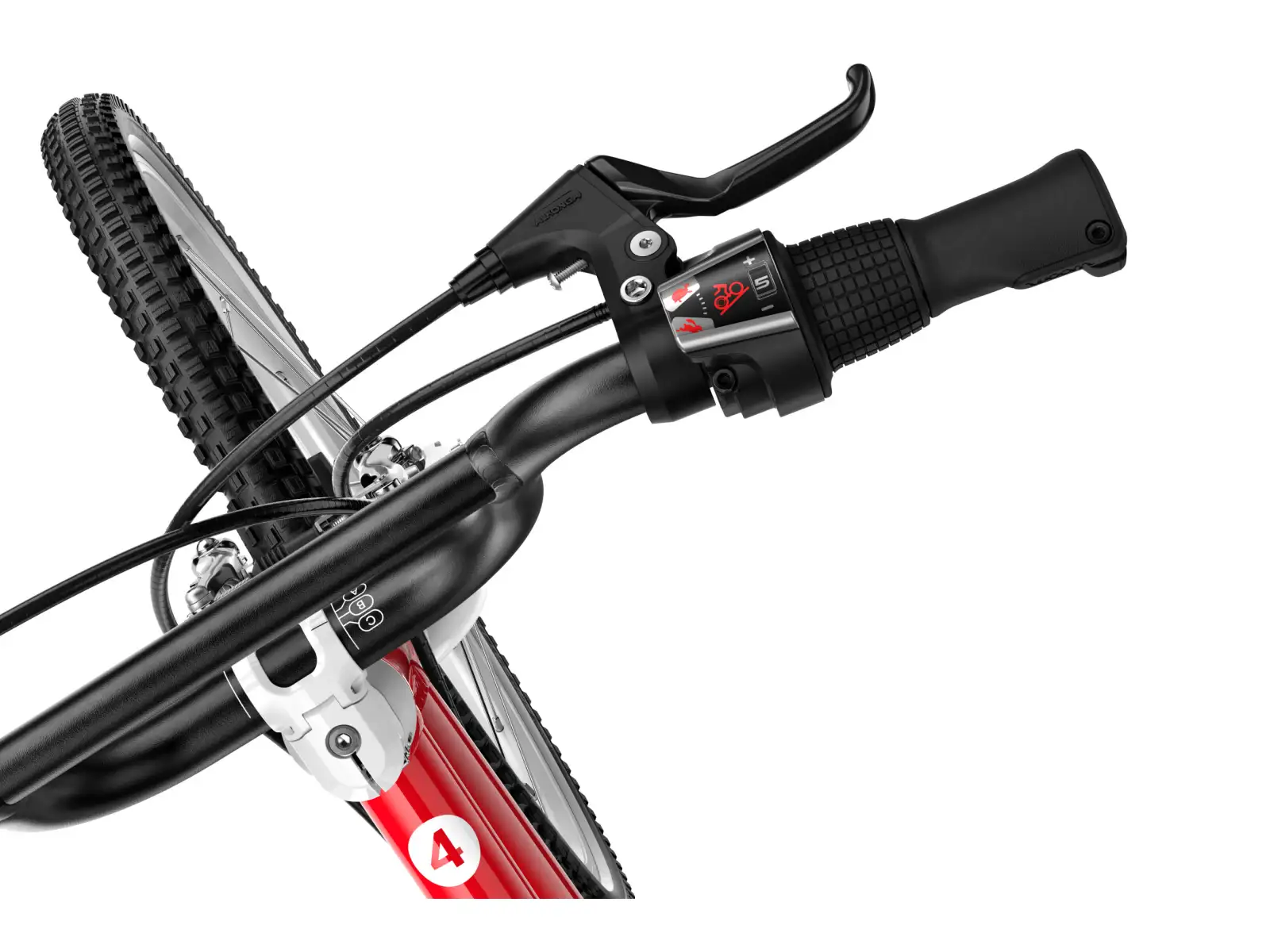 Woom GO 4 kids bike 20" Red