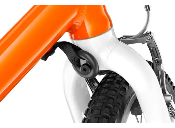 Woom 3 Flame Orange Automagic 16" children's bike