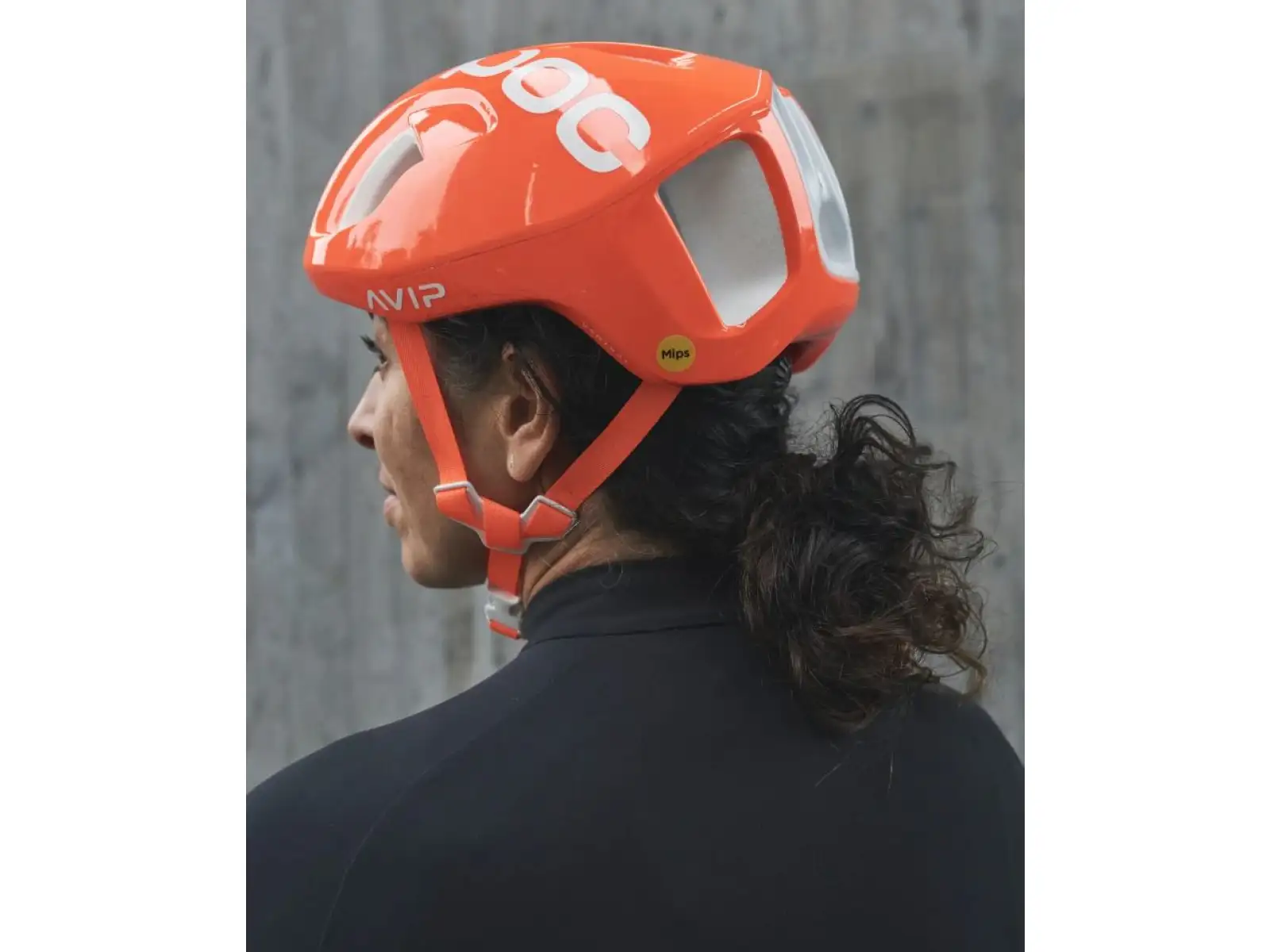 POC Ventral MIPS helmet Fluorescent Orange AVIP
