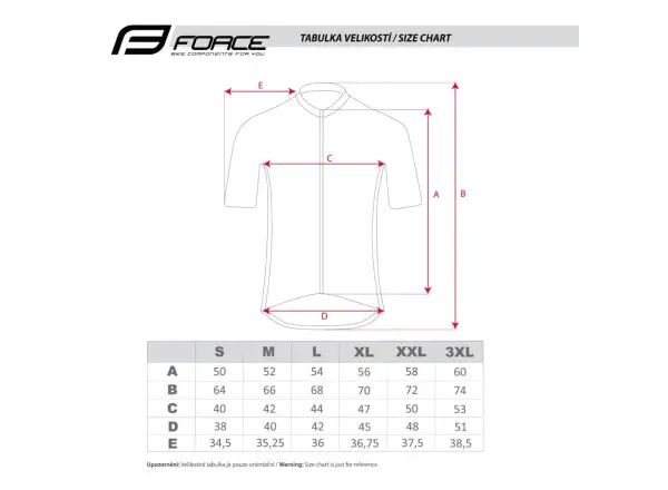 Force Game men's jersey short sleeve red