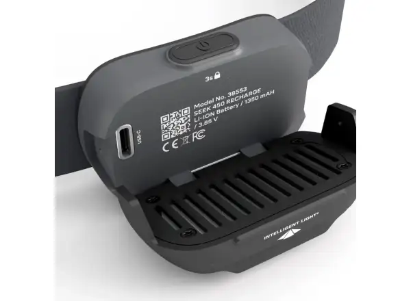 Silva Seek 450 headlamp Recharge Midnight