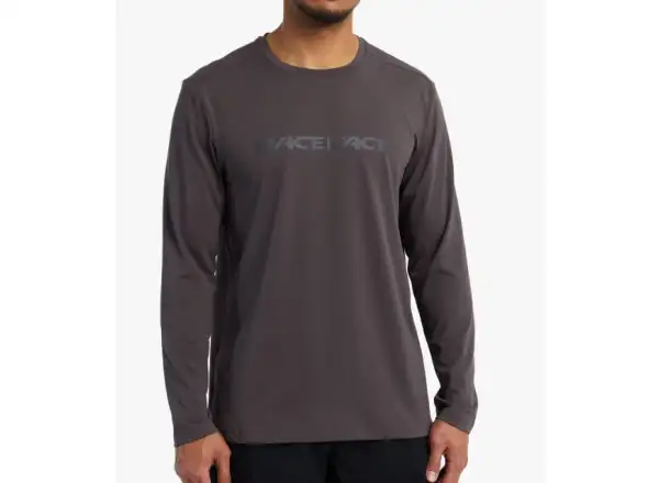 Race Face Commit men's shirt long sleeve Charcoal