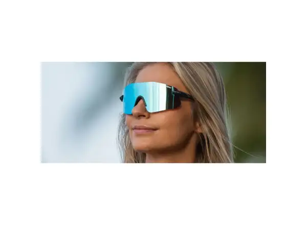 Tifosi Vogel SL sports glasses Crystal Smoke/Smoke Bright Blue