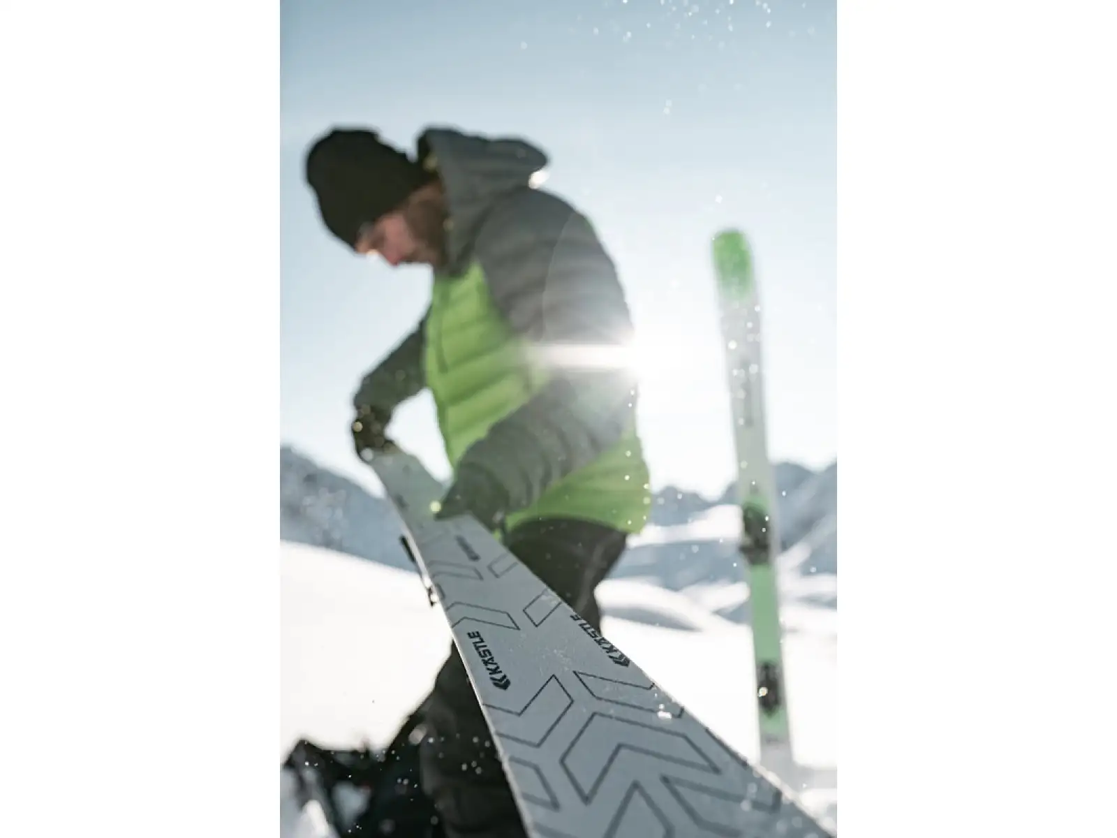 Kästle TX87 + Climbing Skin TX87 ski mountaineering set