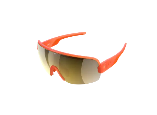 POC Aim glasses Fluorescent Orange Translucent/Clarity Road/Partly Sunny Gold