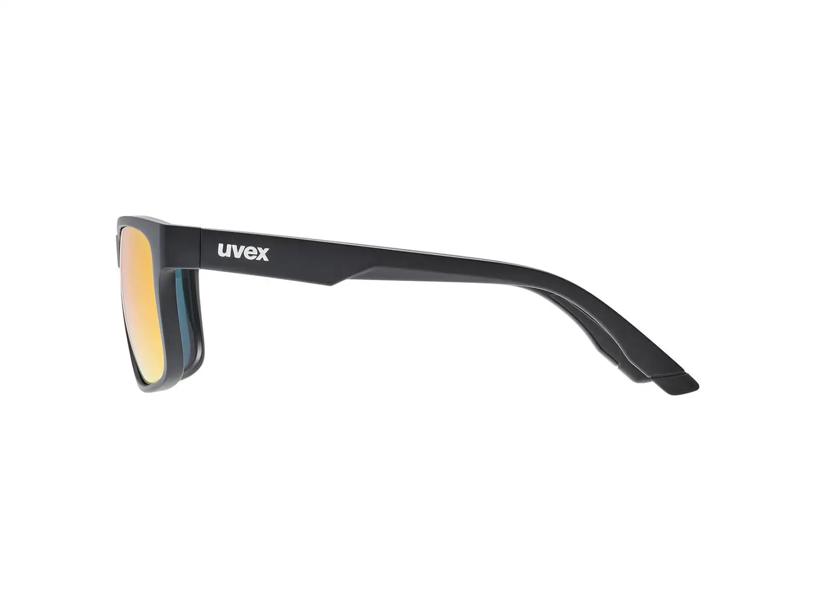 Uvex Poise sunglasses Black Matt/Mirror Red