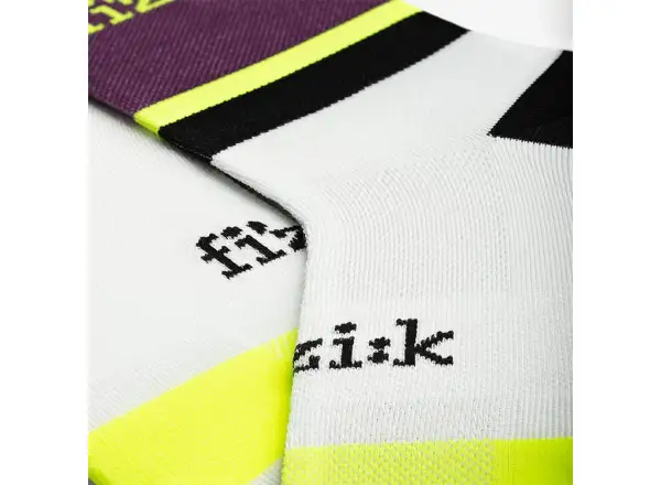 Fizik Team Edition cycling socks Lilac/White