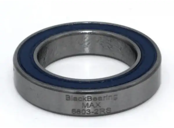 BlackBearing ball bearing 6803-2RS MAX